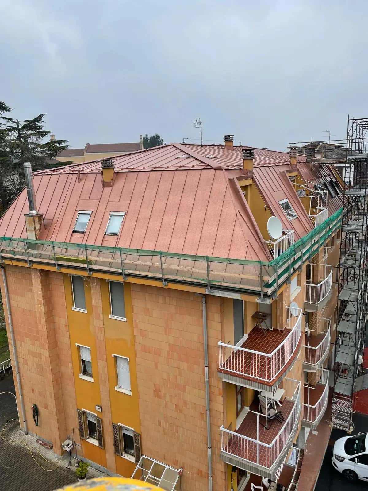 Acoperișuri Texturate Maro-Roșcat - 3